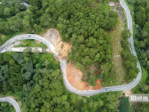 Cận cảnh sạt lở nghiêm trọng tại đèo D’Ran khiến giao thông trên Quốc lộ 20 tê liệt