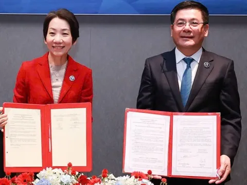 Việt Nam - Singapore ký biên bản hợp tác thương mại, xuất khẩu gạo