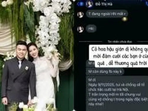 Bạn cùng quê tung tin nhắn về Hoa hậu Đỗ Hà, ai cũng thấy quá đáng yêu vì một chi tiết!