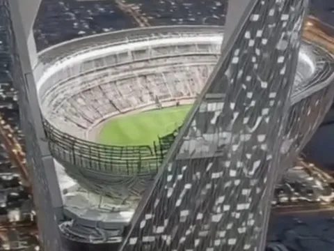 Sản phẩm AI "sân vận động World Cup trên không" gây ngỡ ngàng cả thế giới