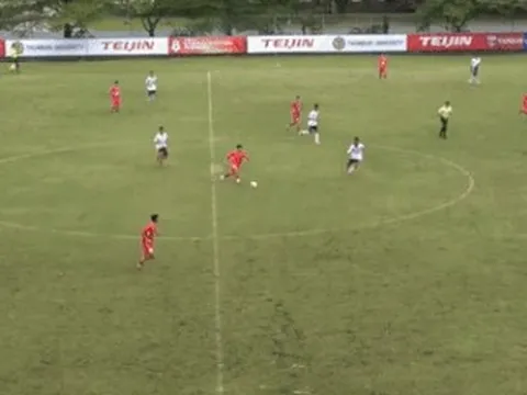 Tiqui-taca mãn nhãn, đội bóng Việt Nam thắng thuyết phục ngay trên sân của đối thủ Thái Lan