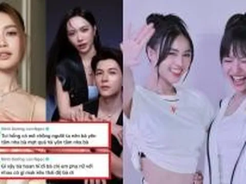 Ninh Dương Lan Ngọc đáp trả tin đồn 'bằng mặt không bằng lòng' với Diệu Nhi, khẳng định không hề có chuyện mê chồng của chị em