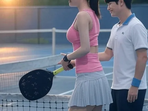 Chi tiền cho bạn gái học pickleball, tôi ân hận trước cảnh tượng "đập vào mắt" trên sân
