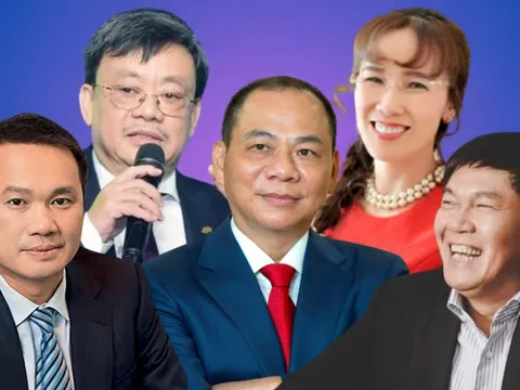 So tài kiếm tiền giữa các doanh nghiệp của 5 tỉ phú USD Việt Nam
