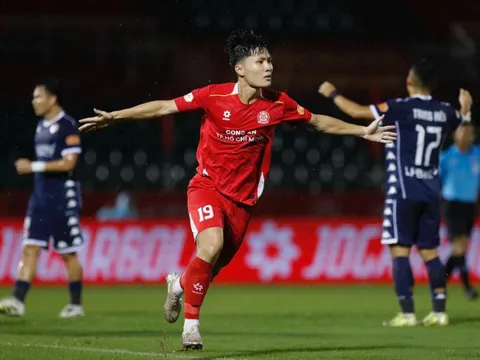 Đội Công an TP HCM tin vào chân sút trẻ