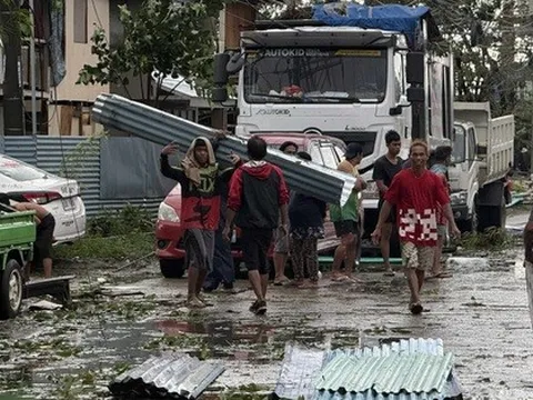 Bão Kalmaegi đổ bộ lần 4, Philippines đối mặt siêu bão mới