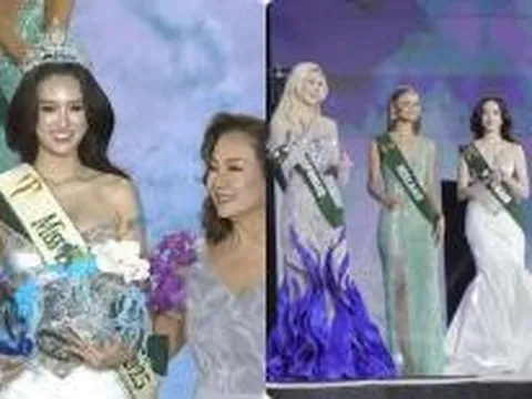 Một người đẹp Việt vừa giành ngôi vị Á hậu 2 tại Miss Earth 2025
