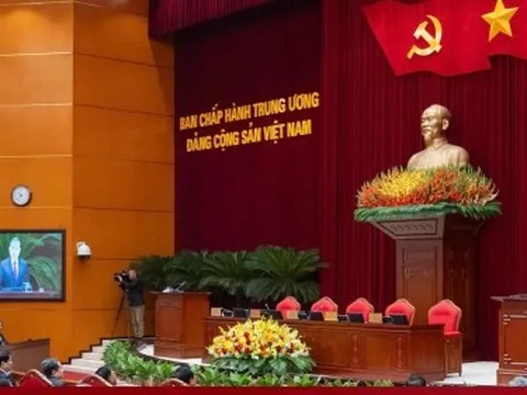 Toàn cảnh bế mạc Hội nghị lần thứ 14 Ban Chấp hành Trung ương Đảng khóa XIII