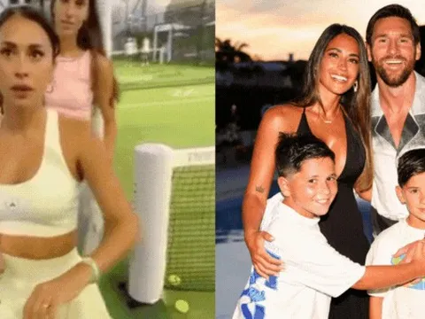 Vợ Messi "xịt keo" khi bị hỏi: Chị kiếm sống bằng nghề gì?