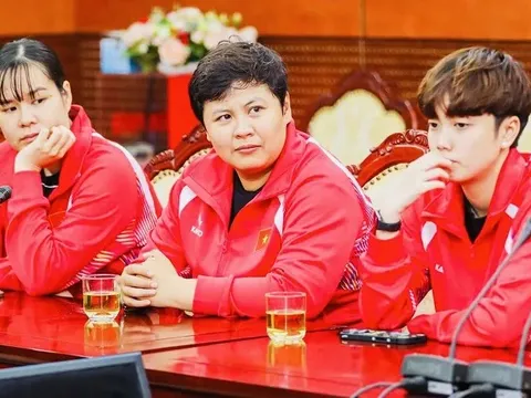 Mai Hoàng Mỹ Trang, Nguyễn Khoa Diệu Khánh và tuyển bóng bàn Việt Nam sang Trung Quốc tập huấn chuẩn bị SEA Games 33