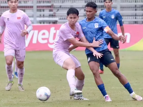 Áp đảo toàn diện, tuyển Việt Nam thắng Campuchia với tổng tỉ số 10-0