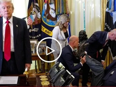 Đại diện hãng dược ngất xỉu khi ông Trump công bố thỏa thuận giảm giá thuốc