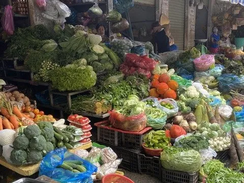 Giá rau củ tăng mạnh sau bão