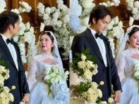 Đám cưới của Đình Tú - Ngọc Huyền: Dàn sao Việt tề tựu, cô dâu bật khóc vì xúc động