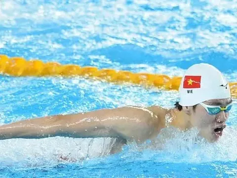 Các kình ngư Huy Hoàng, Hưng Nguyên và Thanh Bảo tập huấn nước ngoài trước thềm SEA Games 33