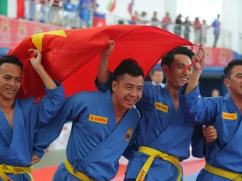 Việt Nam tiếp tục giữ ngôi đầu Giải Vô địch Vovinam Thế giới