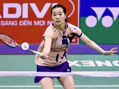 Thùy Linh lần thứ 3 trong năm góp mặt ở chung kết giải cầu lông Super 300