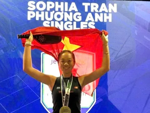 Sophia Phương Anh vô địch giải pickleball danh giá nhất thế giới