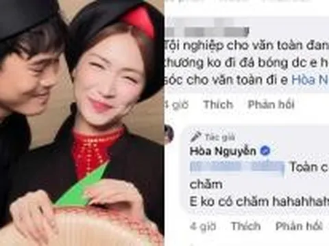 Hòa Minzy lại lên tiếng làm rõ tin đồn yêu Văn Toàn, tiết lộ luôn tình trạng yêu đương của nam cầu thủ