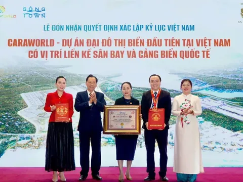 Caraworld lập kỷ lục thứ 2: Đại đô thị biển đầu tiên liền kề sân bay và cảng biển quốc tế