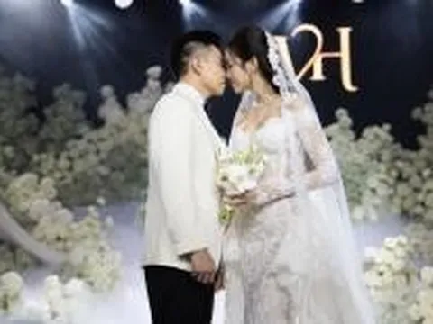 Toàn cảnh đám cưới Hoa hậu Đỗ Hà - Viết Vương tại Hà Nội: Nàng Hậu nghẹn ngào thốt lên 'em yêu anh, chồng yêu của em'