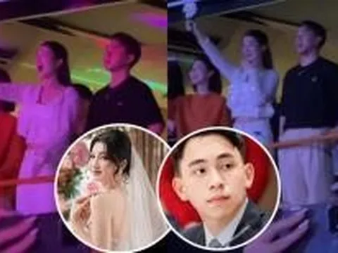 Clip Á hậu Phương Nhi cùng chồng xem concert G-Dragon