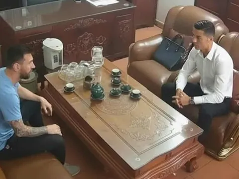 Sao Ronaldo và Messi lại xuất hiện trong căn phòng tai tiếng nhất MXH lúc này?