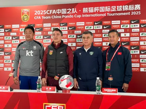 HLV Việt Nam tuyên bố tự tin, sẵn sàng hạ tuyển Trung Quốc ngay tại sân khách