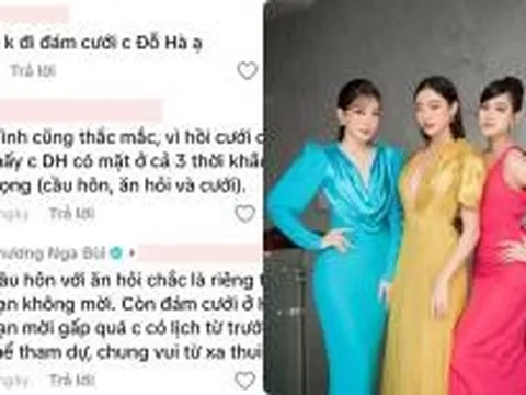 Vốn rất thân thiết, vì sao á hậu Phương Nga không có mặt tại đám cưới Hoa hậu Đỗ Hà?