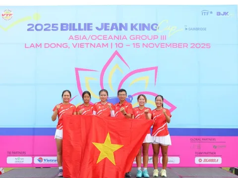 Khởi tranh Giải Quần vợt Billie Jean King Cup Nhóm III - Asia/Oceania