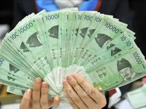 Đồng Won mất giá mạnh