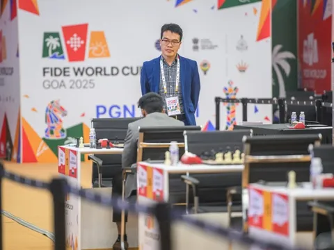 Lê Quang Liêm bứt phá ở Cup Cờ vua thế giới