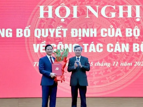 Chủ tịch tỉnh Bắc Ninh được điều động giữ chức Phó Bí thư Tỉnh uỷ Thái Nguyên