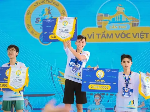 S-Race Cần Thơ 2025: Nuôi dưỡng thế hệ học sinh khỏe mạnh, tự tin, hạnh phúc mỗi ngày