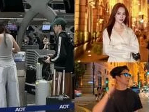 Lê Hoàng Phương và tình cũ Thiều Bảo Trâm lộ khoảnh khắc xuất hiện cùng nhau tại sân bay, dấy lên nghi vấn hẹn hò