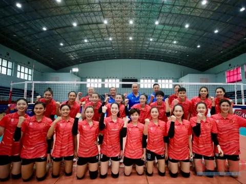 Đội tuyển bóng chuyền nữ Việt Nam hướng đến “giấc mơ vàng” SEA Games 33