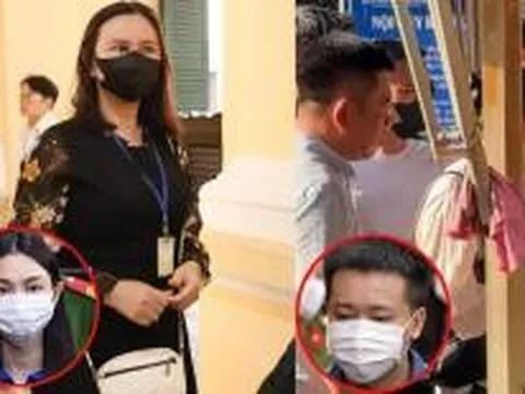 Mẹ Hoa hậu Thùy Tiên, người thân của Hằng Du Mục và Quang Linh Vlogs xuất hiện tại tòa từ sáng sớm