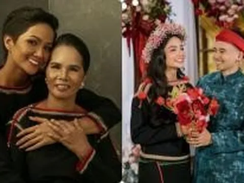 Chỉ cần một vài khoảnh khắc cũng đủ thấy mối quan hệ của mẹ ruột và chồng H'Hen Niê