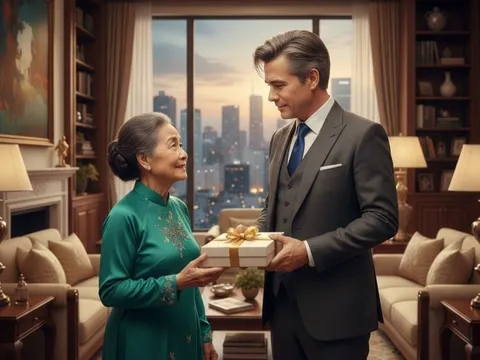 Một doanh nhân 60 tuổi nổi tiếng tặng mẹ ruột hơn 600 tỷ đồng bằng cổ phiếu