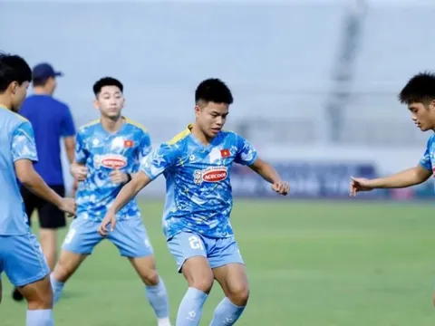 Tuyển thủ U22 Việt Nam không ngại đổi sân, giữ vững mục tiêu vàng SEA Games 33