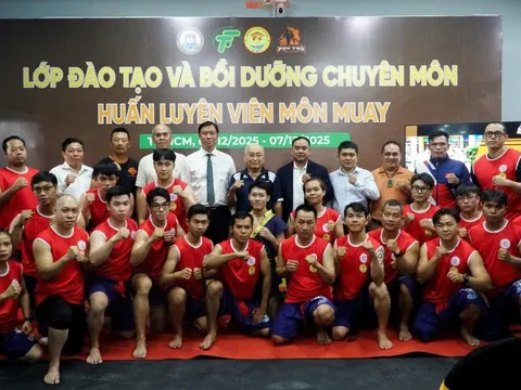 TP HCM tổ chức đào tạo và bồi dưỡng chuyên môn HLV Muay