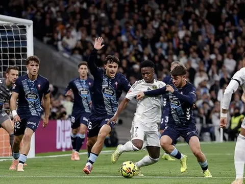 Real Madrid thua thảm, Celta Vigo tạo địa chấn tại Bernabeu