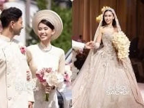 Là rich kid, Tiên Nguyễn chọn hoa gì trong ngày cưới?