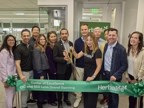 Herbalife góp phần thúc đẩy sự sáng tạo trong dinh dưỡng toàn cầu với trung tâm mới