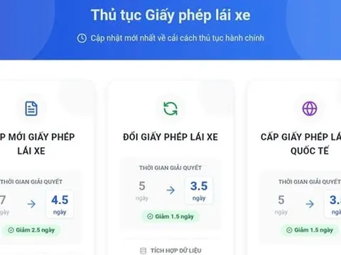 Giảm thời gian cấp, đổi GPLX: Hợp lý, hợp lẽ
