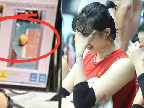 Cận cảnh pha bóng nghiệt ngã nhất SEA Games khiến bóng chuyền nữ Việt Nam mất HCV, netizen tranh cãi: Bóng trong hay ngoài?