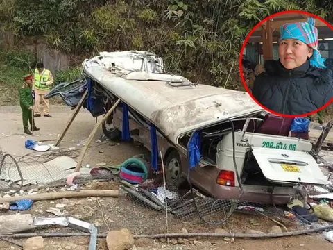 Vụ lật xe chở đoàn đi từ thiện khiến 9 người chết: Nhân chứng kể lúc xe lật, nạn nhân rơi ra ngoài