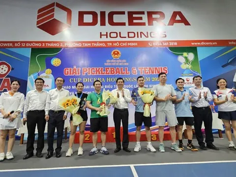 Sôi nổi Giải Pickleball và Tennis - Cúp DICERA Holdsings 2025