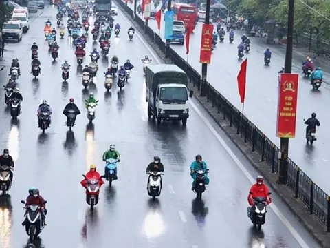 Không khí lạnh tăng cường trở lại ngay ngày đầu tiên của năm mới, miền Bắc mưa to, rét đậm