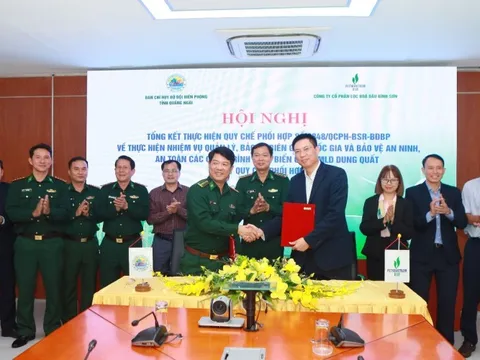 BSR ký kết quy chế phối hợp với Bộ đội Biên phòng Quảng Ngãi